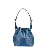 ルイ ヴィトン エピ プチノエ ワンショルダーバッグ M44105 トレドブルー レザー レディース LOUIS VUITTON 【中古】